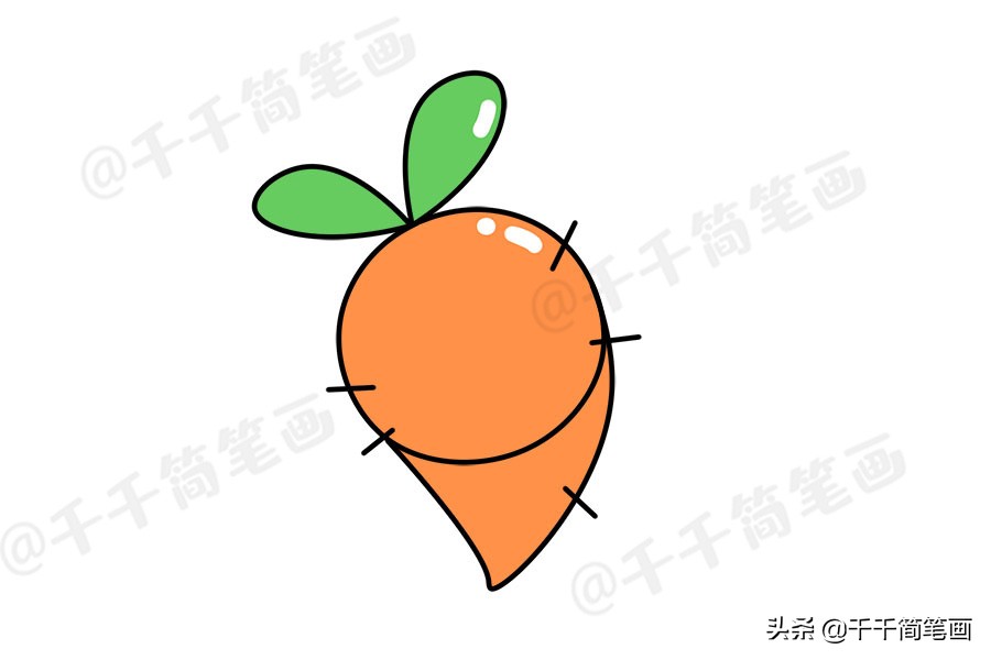 怎么画童谣又简单又漂亮,简单的儿歌简笔画