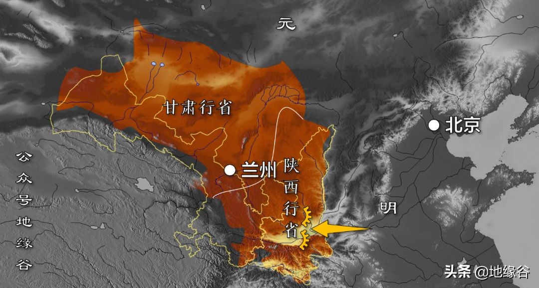 明朝为什么要放弃大片领土,明朝灭亡和甘肃的关系