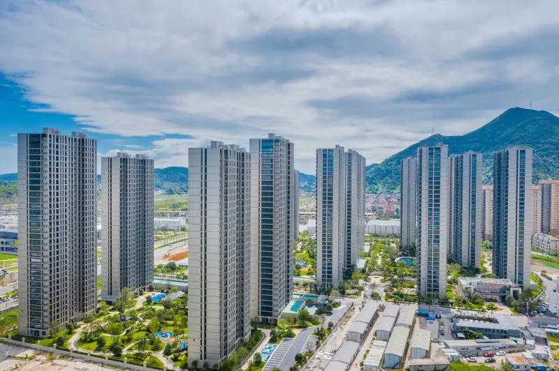 滨江楼盘实景,滨江效果图