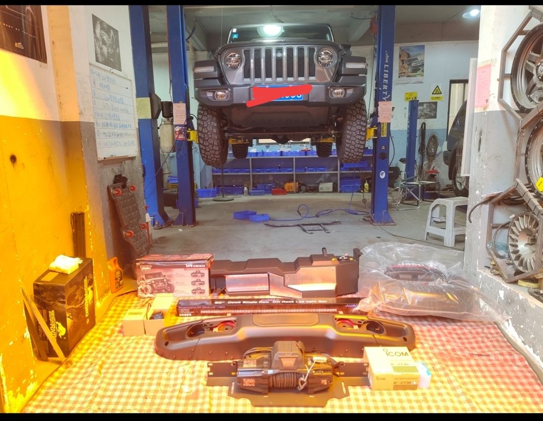 牧马人卢比肯轻度外观改装