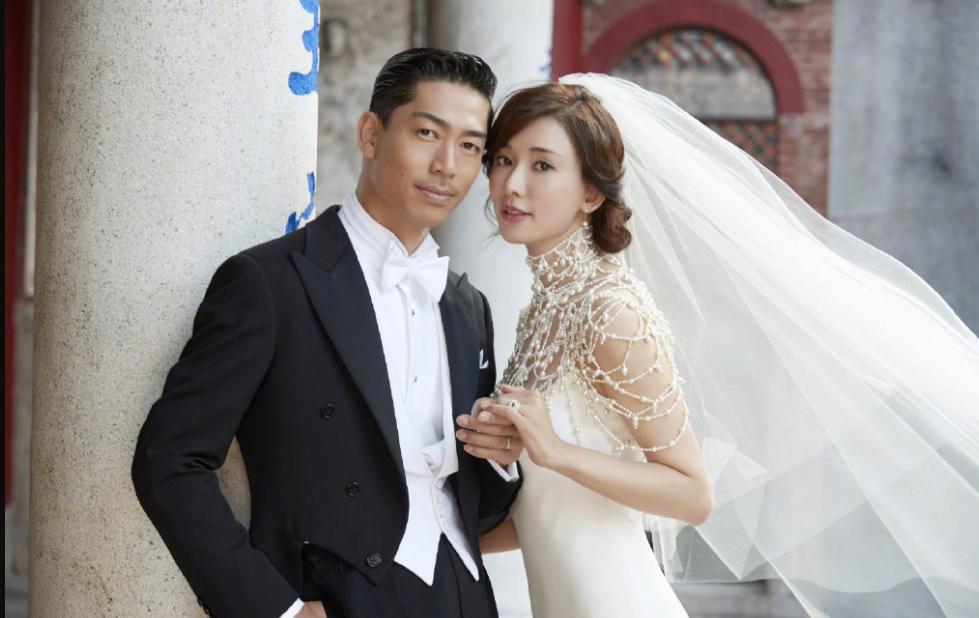 台湾网友对林志玲结婚的看法,林志玲晒与老公黑泽良平婚纱照