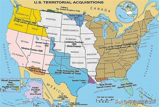 美国各州地名来历,美国各州及各城市地名的来历