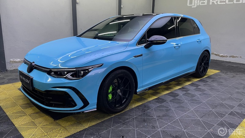 高尔夫8提车,高尔夫8代改装外观最佳案例