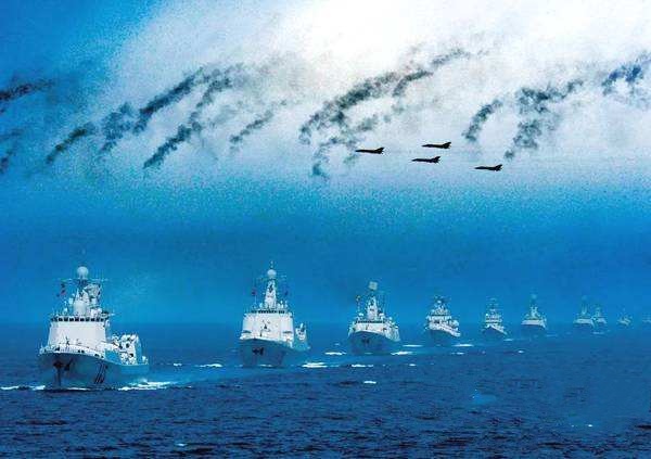 青岛中国海军舰艇,中国青岛海军基地战舰