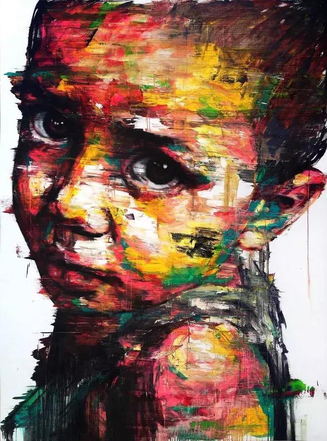 厚画的魅力！韩国shinkwangho用有张力的作品直击眼球！！！