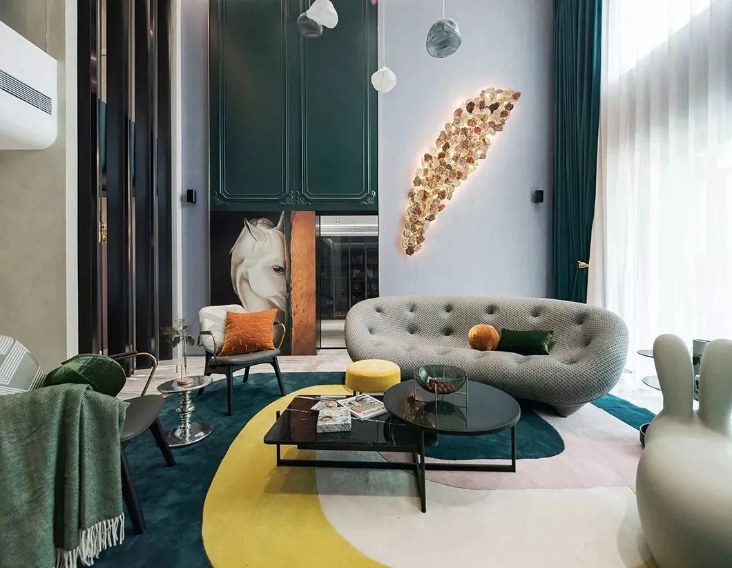 300平米现代简约轻奢风格,40平loft复式公寓装修轻奢风50平