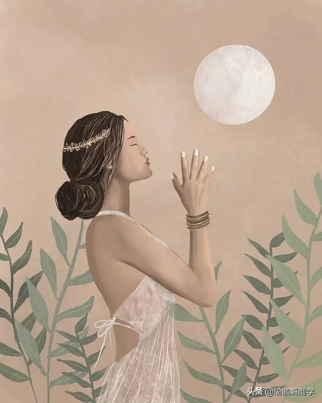 ins瑜伽漫画图片,瑜伽小人唯美漫画