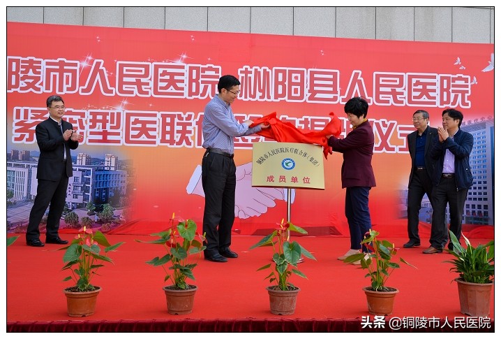 铜陵市人民医院和池州市人民医院,铜陵市医联体