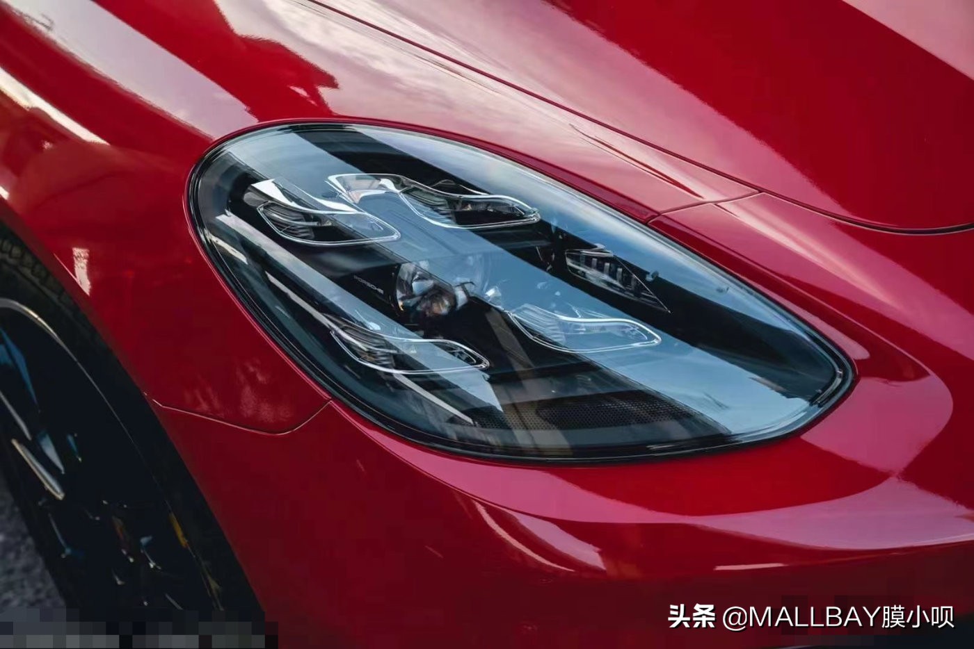 改色膜保时捷哑灰,膜呗改色膜效果怎么样