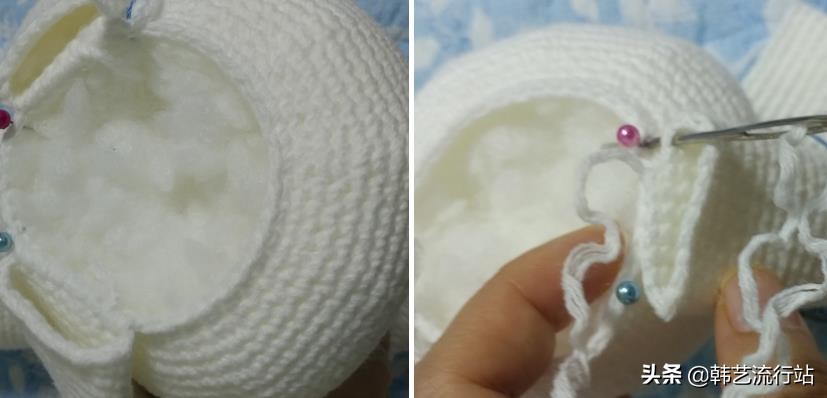 基础款钩针作品,漂亮的钩针配色花样太美建议珍藏