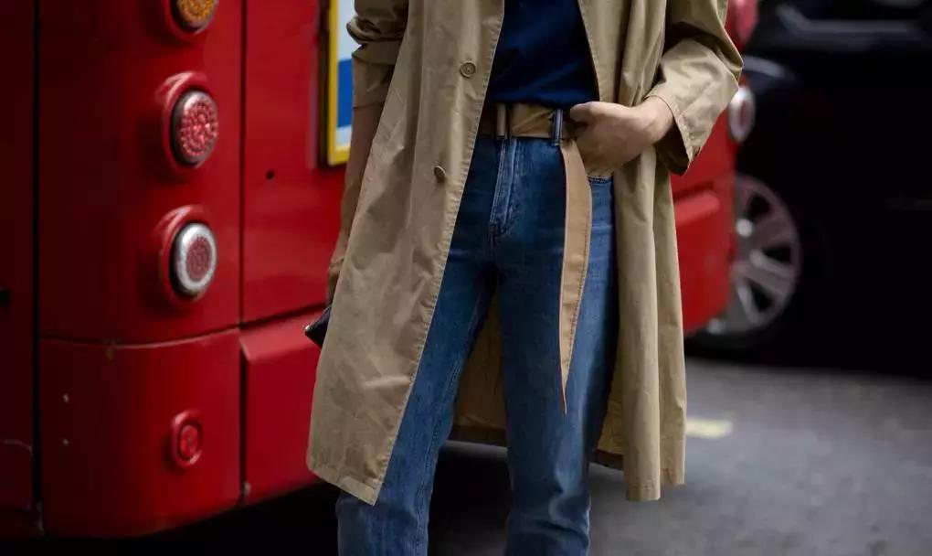 一根腰带穿衣搭配图,一条细细的腰带