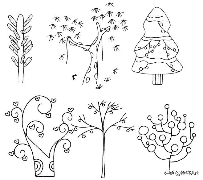 手把手教简笔画手帐素材,简笔画小猪猪超可爱手帐边框图案