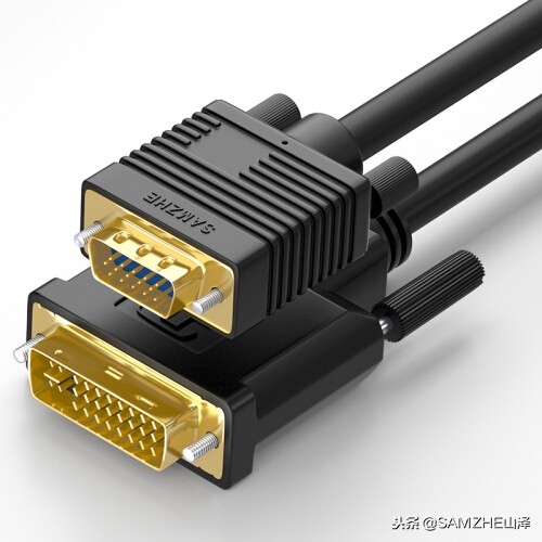 电脑dvi转vga喇叭没有声音,dvi转vga显示颜色不对