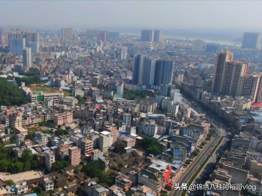 广西人口大县容县,广西四个县的发展