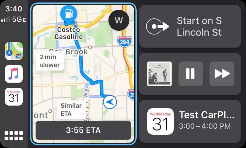 打开carplay为什么车屏没显示,carplay仪表盘上显示建议