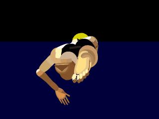 速泳25米自由泳速成,抬头式自由泳的速成方法