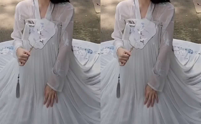 都说这款汉服“倾城”，现在我才看出来，白菜价的仙气真是撩人
