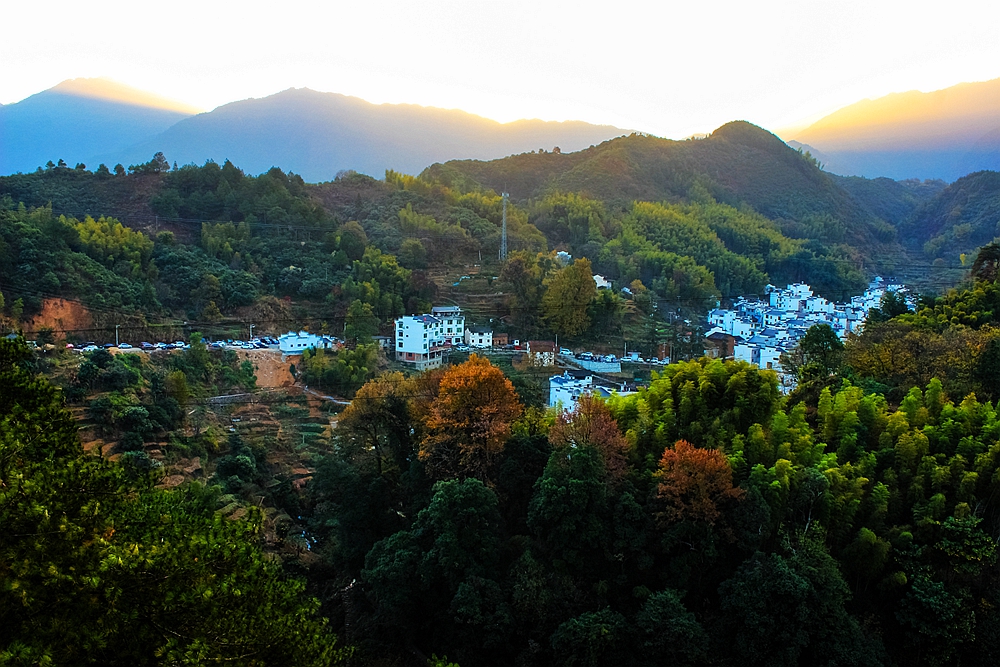 婺源篁岭梯田花海,婺源篁岭欢乐颂