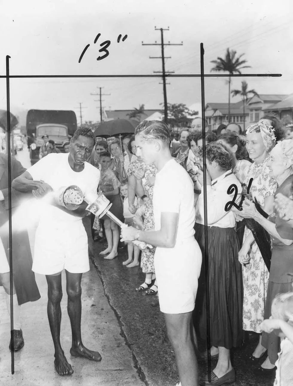 「灯塔通讯」圣火与假火炬手