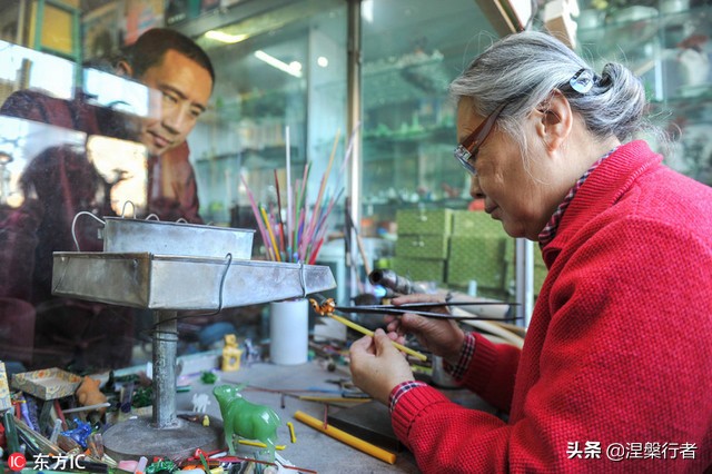 中国非物质文化遗产——北京料器,五彩斑斓比玉还好看