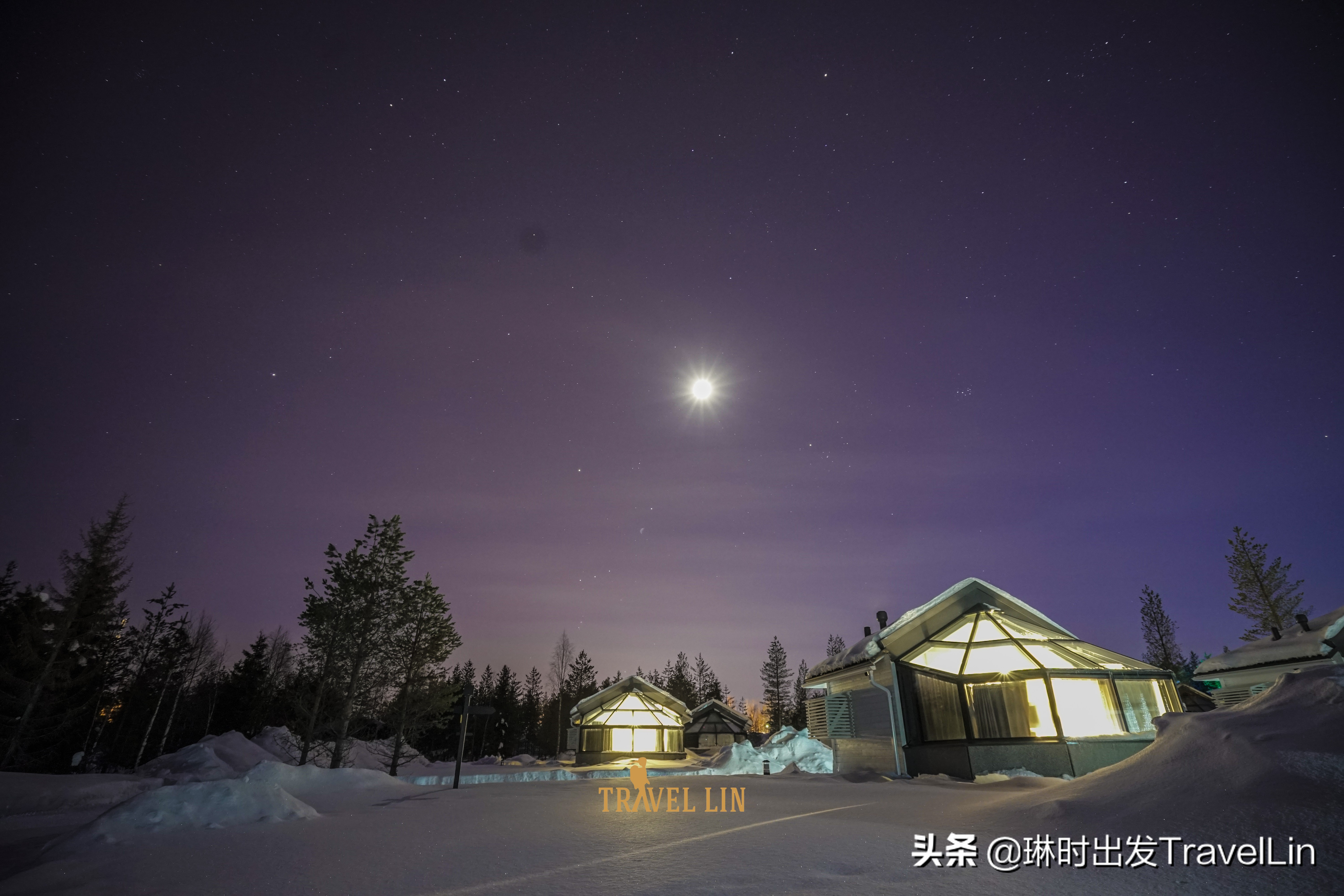 来芬兰的感受,芬兰拉普兰玻璃屋看极光