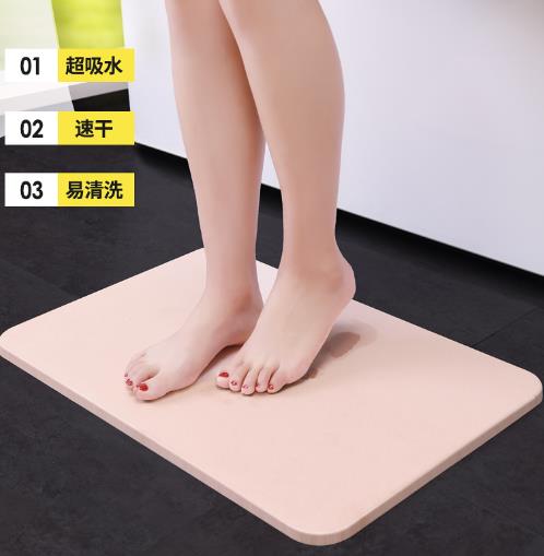 硅藻泥脚垫地垫,你还用原来的脚垫吗