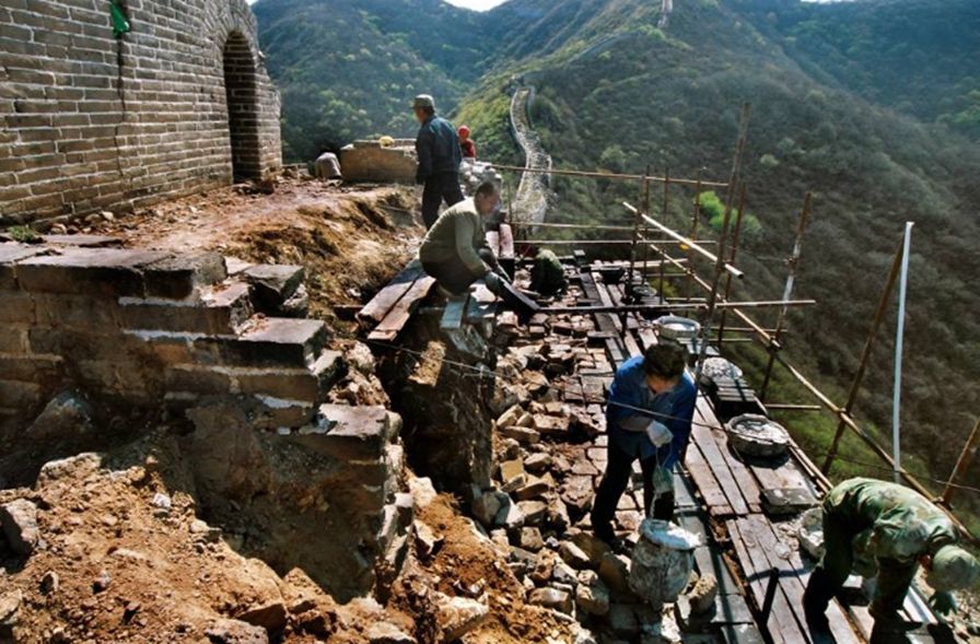 修长城月工资8000元,别不信,孟姜女听听就行