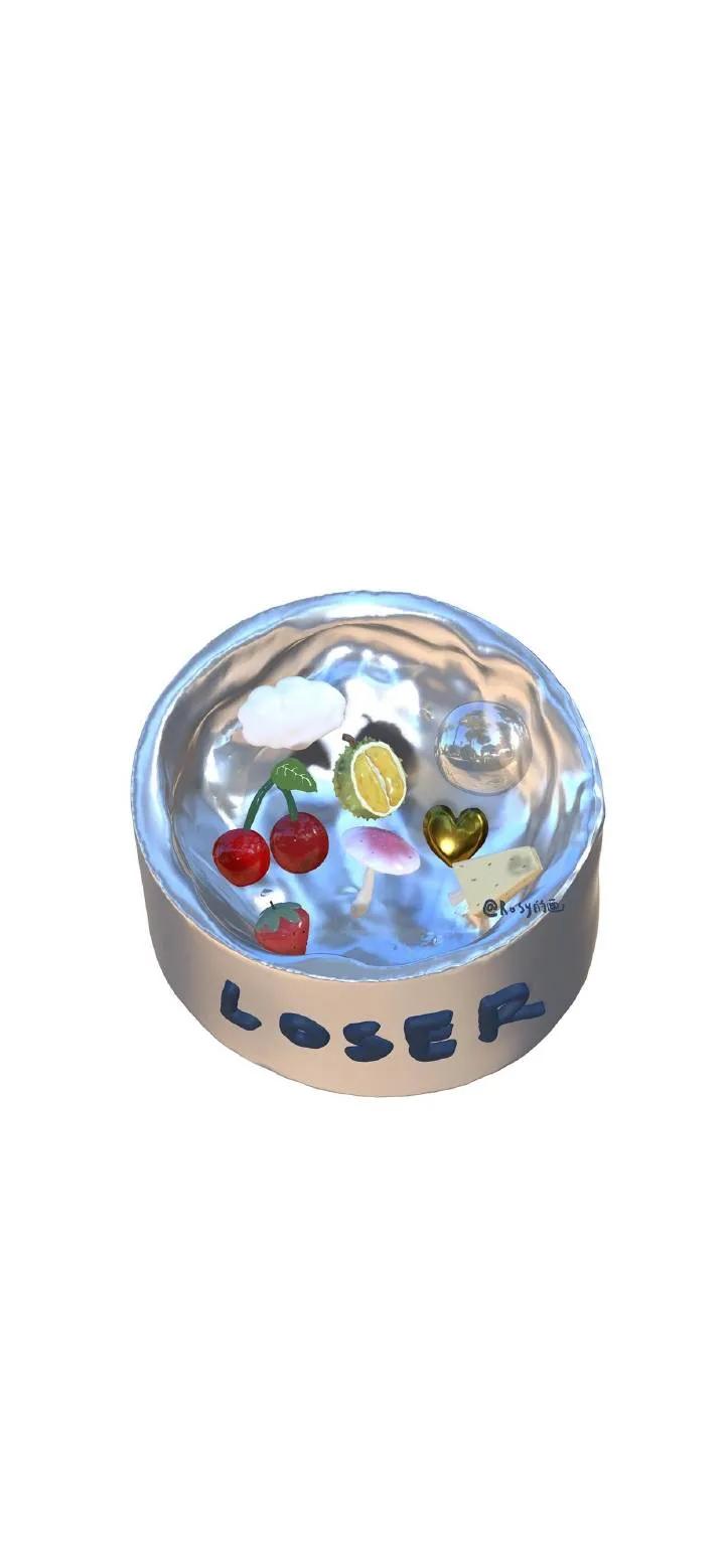 白底插画壁纸,3d动漫风插画图片壁纸