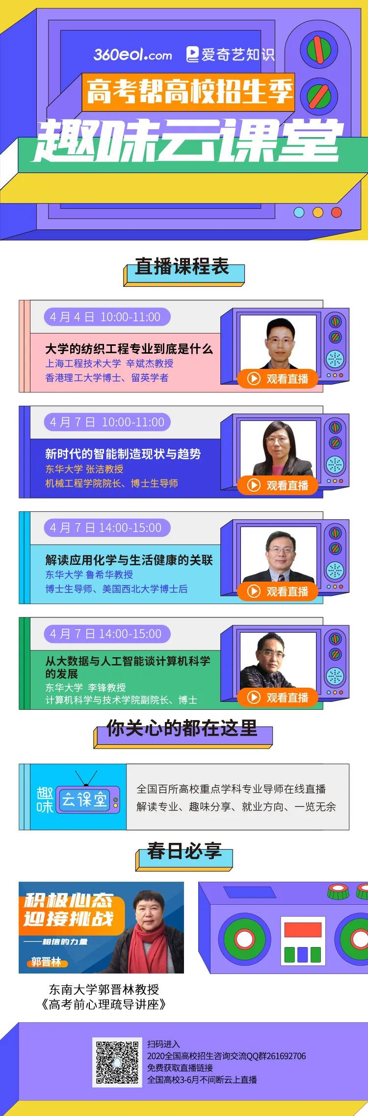 专业解读、志愿选择:360教育在线爱奇艺“趣味云课堂”正式上线