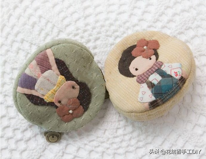 拼布小包简单又漂亮,拼布包包简单又好看