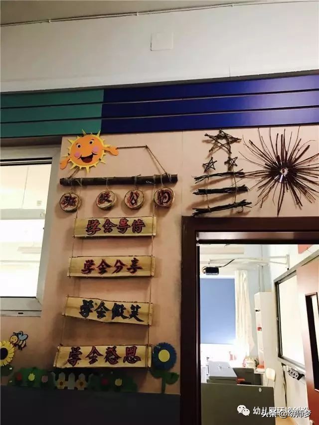 幼儿园走廊田园风环创大气上档次,幼儿园环境布置创意田园风