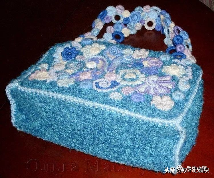 精美绝伦的爱尔兰拼花蕾丝手工编织包包