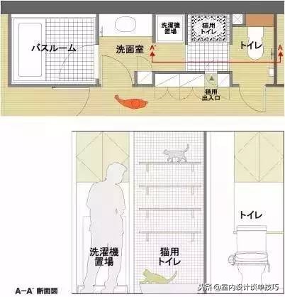 四式分离卫生间,卫生间二分离怎么设计和尺寸