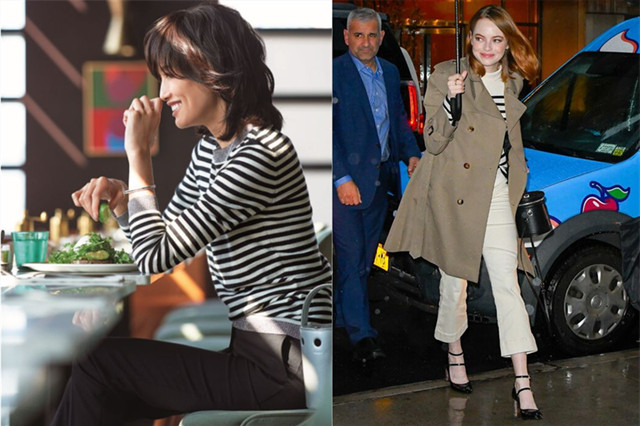 横条纹衫怎么搭配,横条纹衫适合什么女人穿