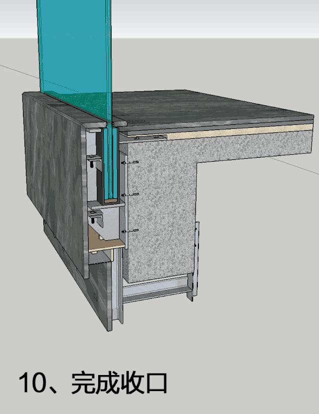 无框式玻璃栏杆做法,无边框玻璃栏杆安装方法图片