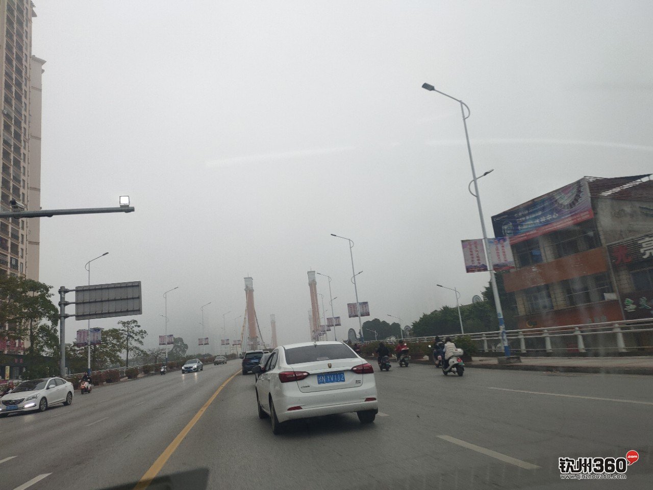 钦州大雾最新消息,钦州起大雾视频