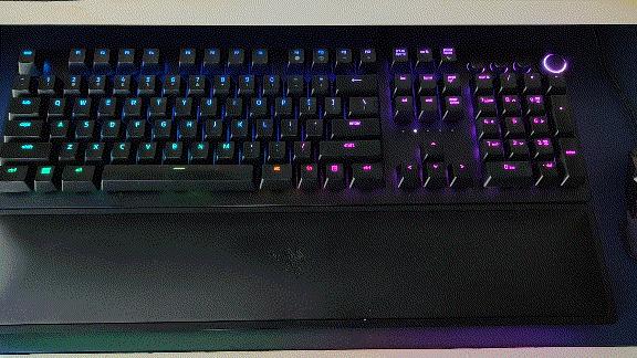 雷蛇猎魂光蛛精英版测评,雷蛇猎魂光蛛光轴测评