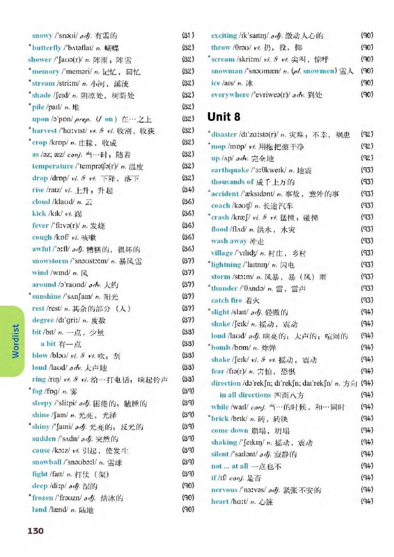 译林版八年级下册英语单词讲解,译林版英语电子课本八下