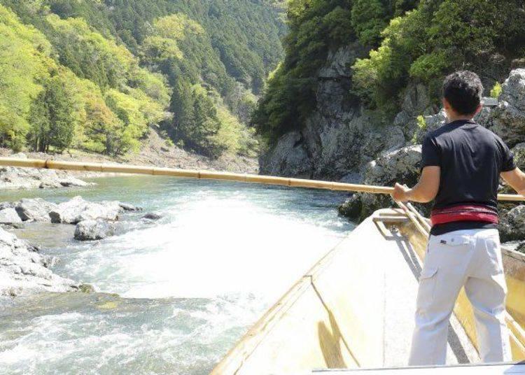 京都保津川,日本京都游船