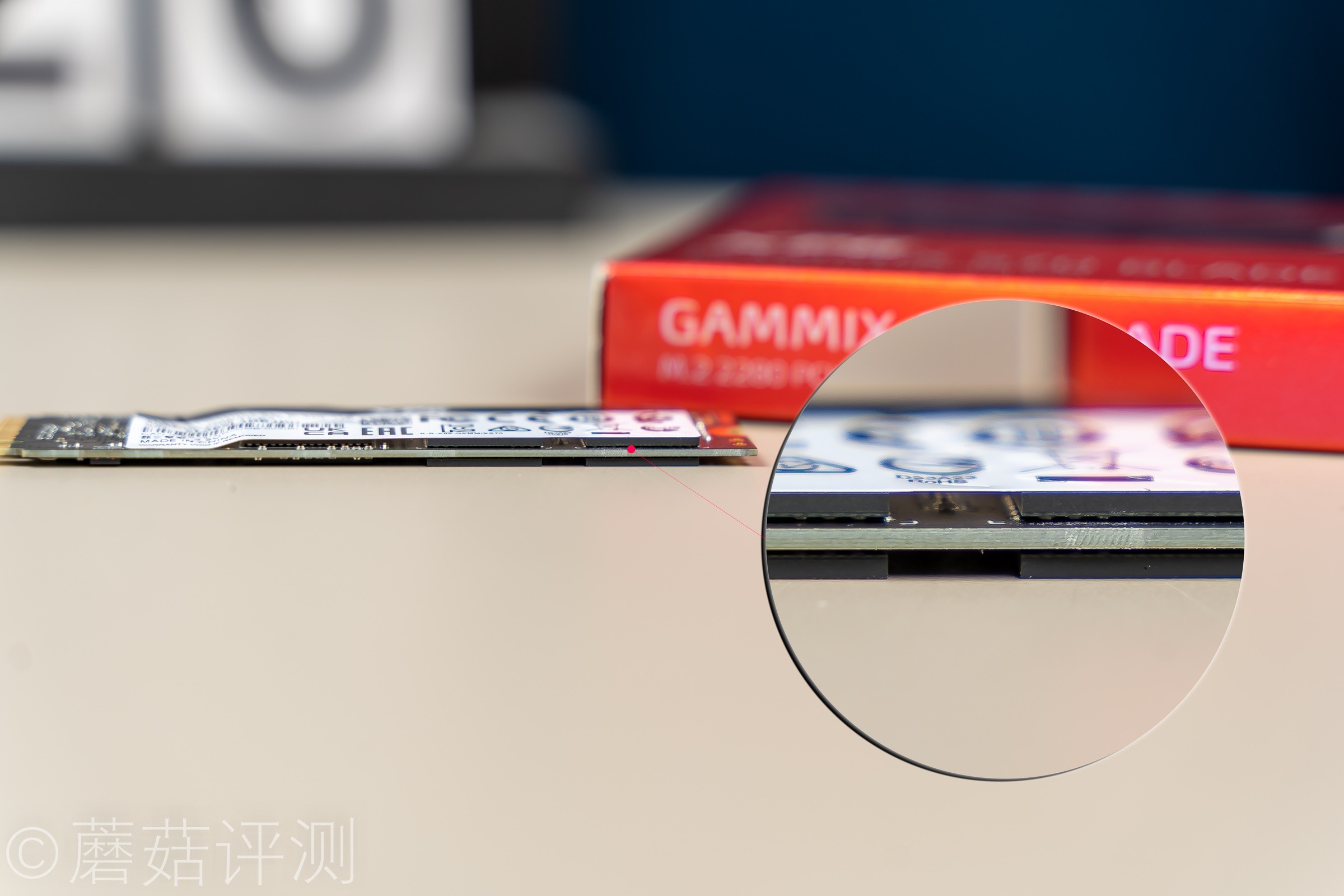 读取稳稳的过7400MB/s,非常给力、威刚翼龙S70Blade固态硬盘评测