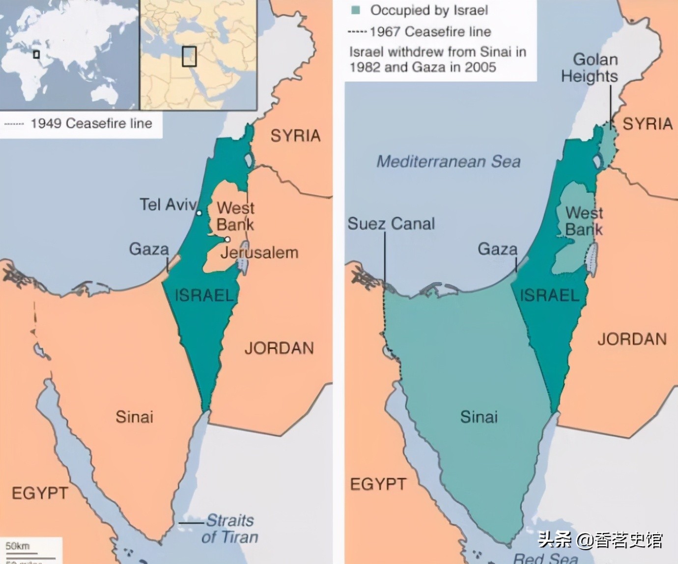 巴以冲突再起,双方的矛盾根源是什么?五次中东战争又在打什么?