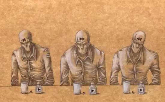 暗黑风格绘画人物素描,暗黑系插画100幅