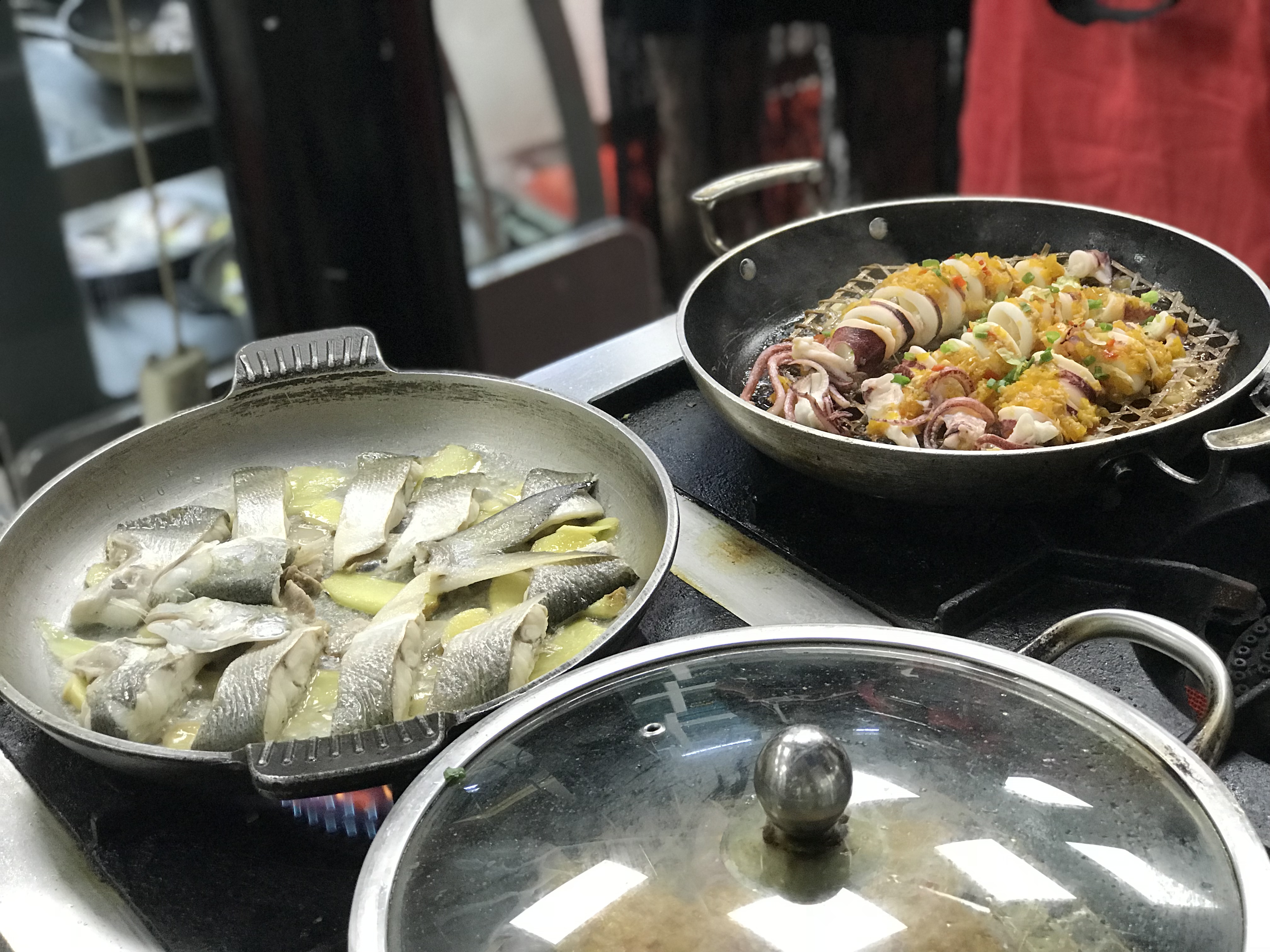 来来海鲜,旧店迁新址,老板直说我们家的菜都好吃,来过都想再来