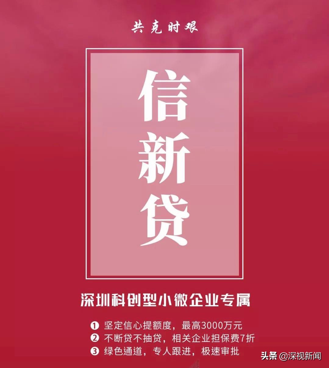 利率低至基准以下!深圳高新投携手银行助力企业共渡难关
