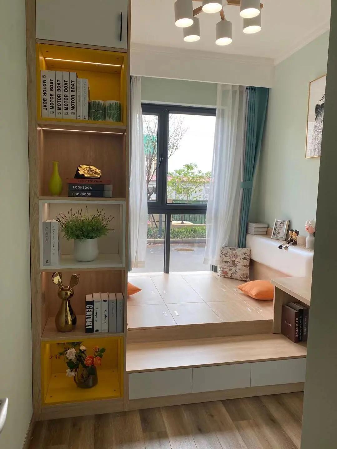 朗萨117㎡雅致新中式3室2厅，榻榻米颜值和实力并存