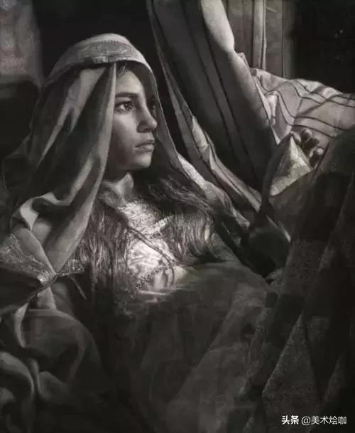 原来速写还能这么画,原来版画也能这么美