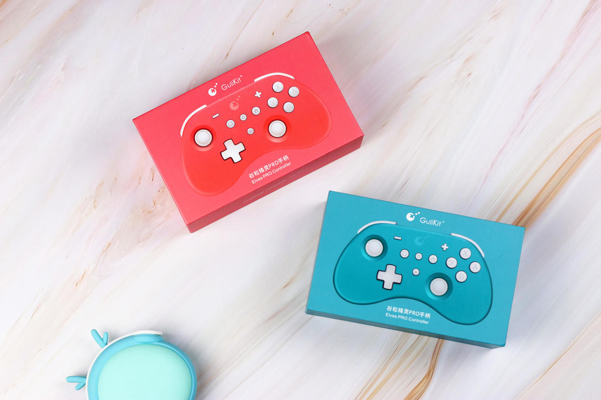 谷粒精灵Pro手柄体验：细腻振动高速响应，体感加持更爽快