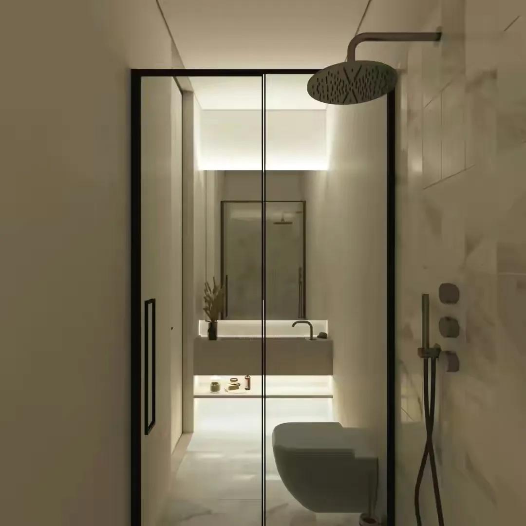 淋浴房设计效果图高档,淋浴房高档装修