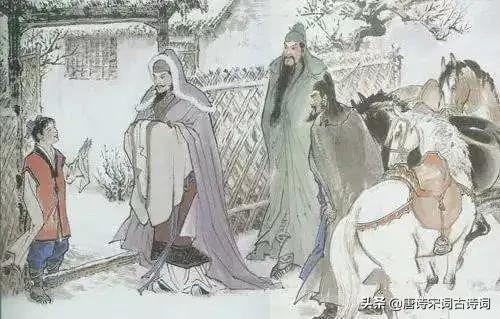 初冬下雪诗意,诗意雪天