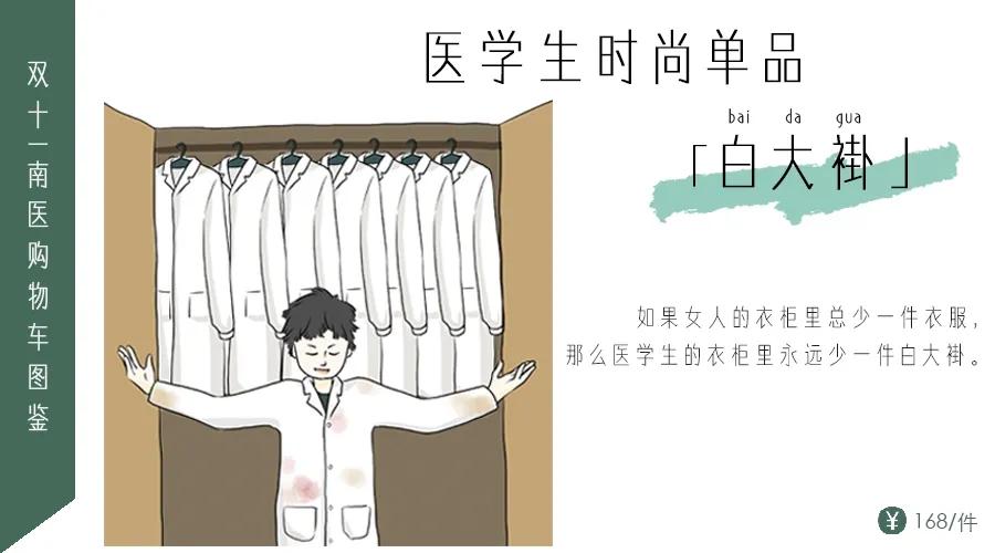 “双11”医学生购物车图鉴